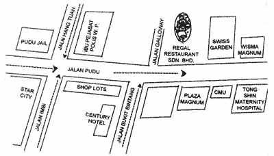 Map to Regal (9351 bytes)